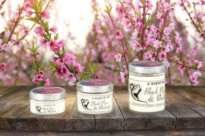 Sojawax geurkaars Black Plum & Rhubarb