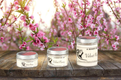 Sojawax geurkaars Velvet Peony