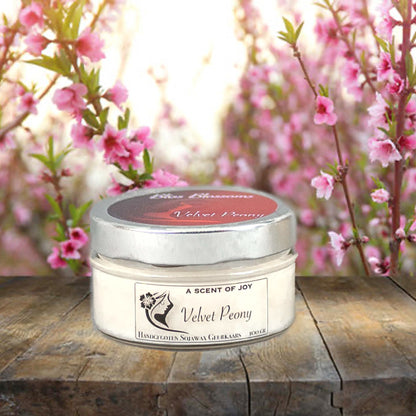 Sojawax geurkaars Velvet Peony