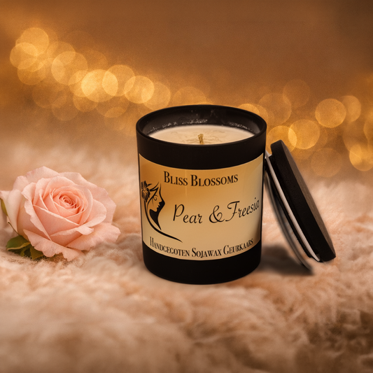 Sojawax geurkaars Pear & Freesia